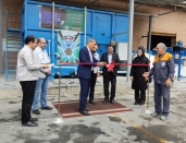 افتتاح تصفیه خانه فاضلاب صنعتی در شرکت طیف سایپا